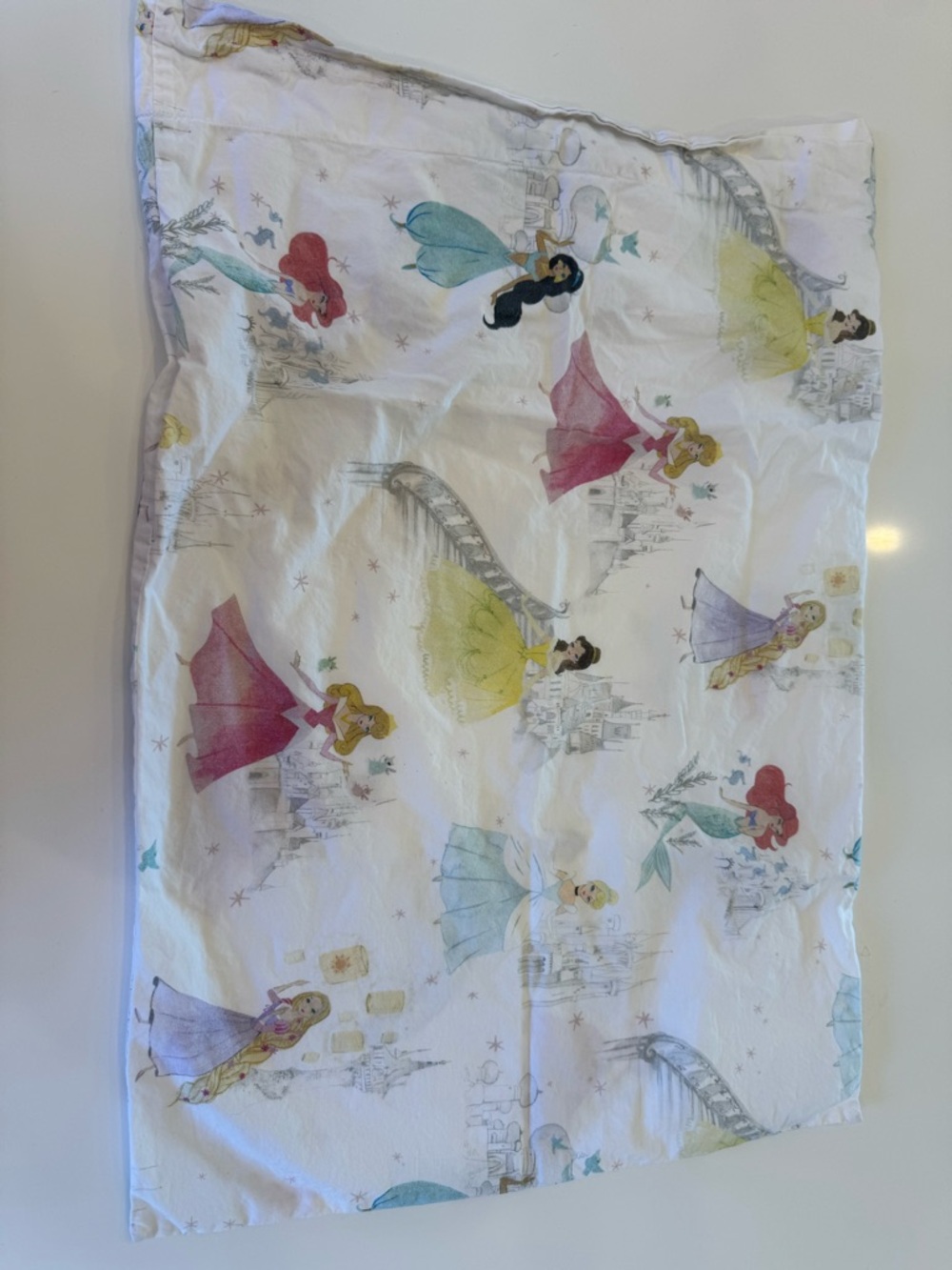 One Pottery barn kids princess pillowcase